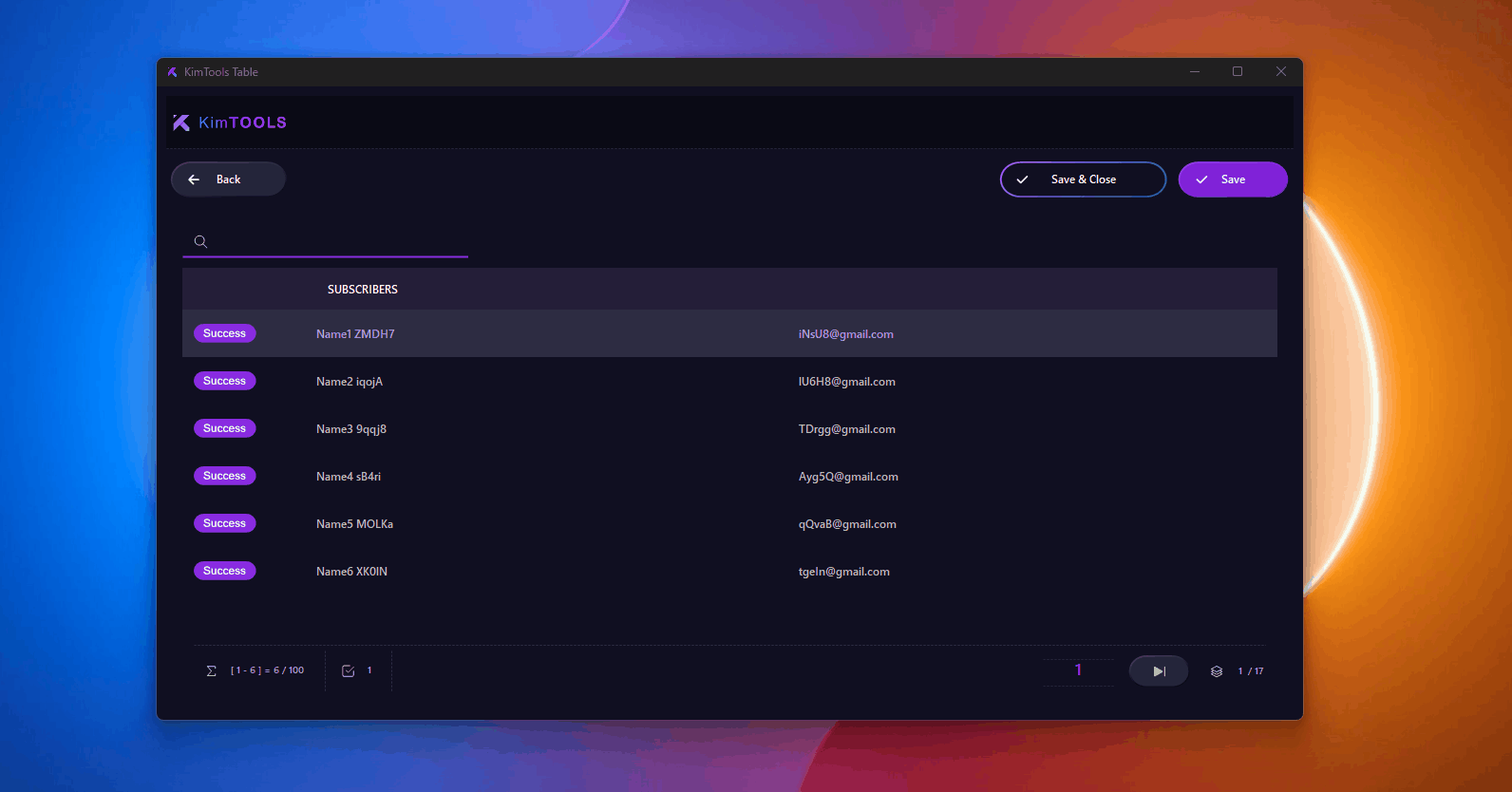 Chat example Image